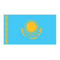 Kazakhstan Flag Temporary Tattoo